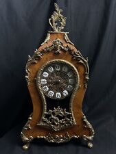 Vintage Hermle Boulle Mantle Clock - Italian Construction & German Movement picture