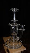 Heady Handmade Saltyglass.studios Water Pipe Bubbler Glass Art Incycler picture