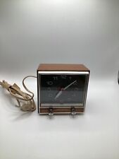 Mid Century General Electric Alarm Clock Model 7345-9  Analog Works Beautifully picture