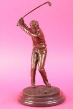 Ben Hogan Male Golfer Golf Club Collector Masters Champion Bronze Marble Figurin picture