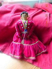 Vintage signed handmade Navajo doll, Native American made picture