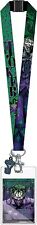 DC The Joker Lanyard with PVC Dangle - Purple picture