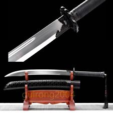 Handmade Chinese KungFu Dao Wushu Sword 1095 Carbon Steel Blade Sharp Broadsword picture