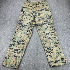 USMC Marine Corps Woodland Digital MARPAT Trousers SMALL  Regular BDU Pants Wear picture