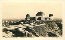 Postcard RPPC 1939 California Los Angeles Griffith Observatory 23-4357 picture