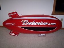 Rare Giant 6 Foot Inflatable Budweiser Blimp in Sealed Bag Bud Airship Blow Up picture