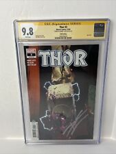 Thor #3 Fifth Printing CGC 9.8 Signature Series: Donny Cates (Marvel, 2020) picture
