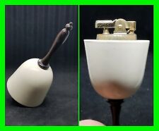 UNFIRED Vintage Unique Hand Bell Petrol Lighter ~ In Excellent Condition UNUSUAL picture