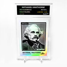 NATHANIEL HAWTHORNE Card 2023 GleeBeeCo American Novelist #NTAR-L /49 AWESOME picture