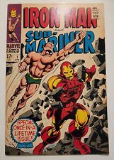 Iron Man and Sub-Mariner #1 FN+ 1968 Pre-Dates Iron Man #1 & Sub-Mariner #1 picture