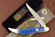 FROST FAMILY by FROST CUTLERY SMOOTH BLUE BONE BIG TOOTHPICK KNIFE (15005) picture