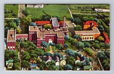 Aberdeen SD-South Dakota, St. Lukes Hospital & Medical Annex, Vintage Postcard picture