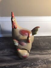 ceramic chicken hen figurines picture