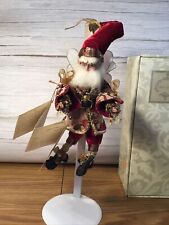RARE Mark Roberts Fairies Santa Collection Caroling  Fairy Small 9” 51-76138 LTD picture