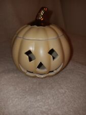 Lenox Occasions Jack O Lantern Pumpkin Halloween Votive Candle Holder picture
