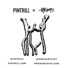 ⚡️RARE⚡️ PINTRILL x GREGORY SIFF NEW YORK PIN *BRAND NEW* 2017 LIMITED EDITION picture