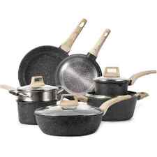 Carote EW11 11-Piece Pots and Pans Set Nonstick Granite Kitchen Cookware Set picture