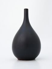 Black Ceramic Vase - Carl-Harry Stålhane - Rörstrand - Mid 20th Century picture
