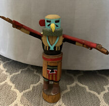 Hopi Kachina Doll - The Regay Eagle - Handcrafted- Signed -Rare picture