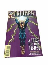 Triumph #1 Comic Book 1995 Christopher Priest Mike DC Comics NM (box50) picture