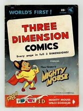 Three Dimension Comics Mighty Mouse 1N GD+ 2.5 1953 10/1953 2nd Printing picture