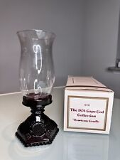 1982 CAPE COD RUBY Hurricane Candle  by Avon - Never Used in Orig. Box picture
