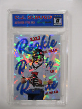 2023 C.J Stroud Rookie Of The Year SP /200 Ice Refractor Sport-Toonz zx4 rc picture