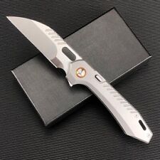 8.5'' New CNC Fast Opening D2 Blade All Steel Handle Tactics Folding Knife FC170 picture
