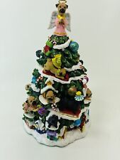 Danbury Mint Pug Christmas Tree End Of Sale Difficult To Obtain The Top Is Doll picture