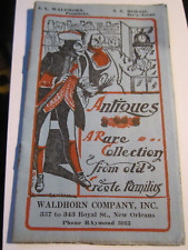 1894 ANTIQUE STORE ADVERTISEMENT BOOKLET IN NEW ORLEANS - BBA-45 picture