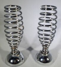 Shiny Coil Candle Stick Holders picture