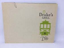 Drake's Grill 1963 Sir Francis Drake Hotel Menu San Francisco Cable Car picture