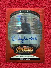 2022 Marvel Allure Red Auto Tom Vaughan-Lawlor Ebony Maw #83 SP picture