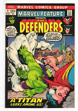 Marvel Feature #3 Very Fine 8.0 Defenders Hulk Dr Strange Sub-Mariner 1972 picture
