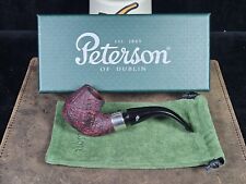 Peterson Deluxe 125th Anniversary Rua 20s P-Lip Tobacco Smoking Pipe picture
