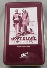 Montblanc Pen Burgundy Collector's Tin - c. 2000 picture