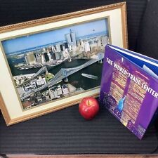 911 Skyline 3D Shadowbox + Bill Harris WTC Tribute Table Book New York 911 picture