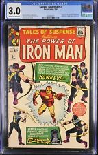 Tales Of Suspense #57 CGC GD/VG 3.0 1st Appearance of Hawkeye Marvel 1964 picture