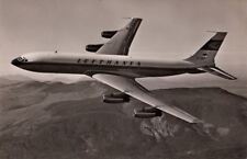  Postcard RPPC Lufthansa Boeing 707 Jet  picture
