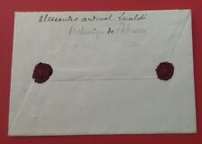 Diplomatic Cover with Wax Seal and Autougrapg Alessandro Lualdi to King albert picture