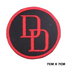 Dare Devil Circle Movie Logo Embroidered Patch Iron On/Sew On Patch Batch picture