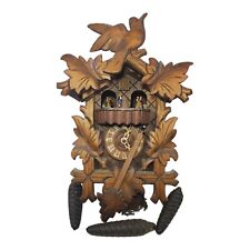 Vintage German Black Forest Cuckoo Clock Regula A25-83 Carousel Movement Musical picture