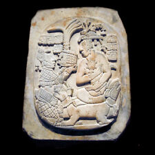 Maya Mayan Art Relief Plaque Sculpture Replica Reproduction picture
