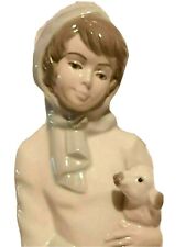 Mirmasu Porcelain Figurine - Valencia Spain - Woman with Lamb picture