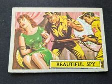 1965 A&BC Battle Card # 53 Beautiful Spy (VG/EX) picture