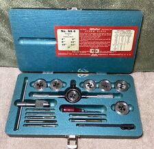 VTG. GREENFIELD “LITTLE GIANT” NO. AA-4 TAP AND DIE SET COMPLETE picture