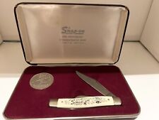 Vintage Snap On 60th Anniversary 3 Blade Pocket Knife 1980 Limited Edition picture