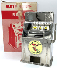 Vintage Slot Machine Style Savings Las Vegas NV Karol Western LA Cowboy Box picture