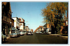 c1950's Coffee Shop Muskoka Street Gravenhurst, Muskoka Ontario Canada Postcard picture