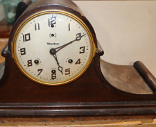 Antique Waterbury Mantle Chime Clock #338 10.5